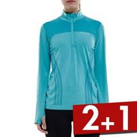Salming Seamless Halfzip Women - thumbnail