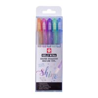 Sakura • gelly roll gel pen silver shadow set