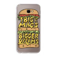Big Macs Bigger Dreams: Samsung Galaxy J4 Plus Transparant Hoesje