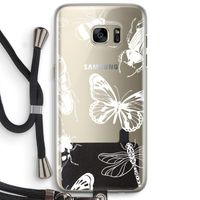 Tiny Bugs: Samsung Galaxy S7 Edge Transparant Hoesje met koord