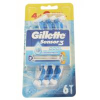 Gillette Sensor 3 cool wegwerpmesjes (6 st)