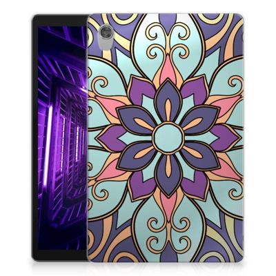 Lenovo Tab M10 HD (2de generatie) | Siliconen hoesje | Purple Flower