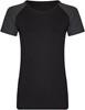 Miners Mate MY120 Ladies´ Tee - Black/Heather Black - XS
