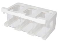 SILVERCREST Vershoudbakjes met rek (Opbergvak onder een plank)