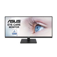 Asus VP349CGL Gaming LED-monitor Energielabel G (A - G) 86.4 cm (34 inch) 3440 x 1440 Pixel 21:9 1 ms DisplayPort IPS LED - thumbnail