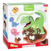 Toi-Toys Little stars foam vloerpuzzel dino, 36st.