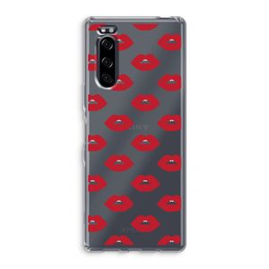 Lips: Sony Xperia 5 Transparant Hoesje