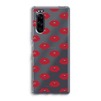 Lips: Sony Xperia 5 Transparant Hoesje