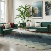 Easy Living - Vloerkleed Hive Teal -