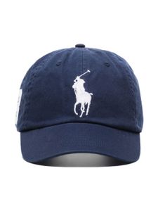 Polo Ralph Lauren casquette en coton à logo Polo Pony brodé - Bleu