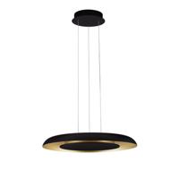 Lyora Moderne hanglampEpos Ø 60cm zwart met goud - 9345713