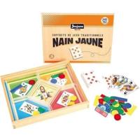 JEUJURA Spel van de gele dwerg - Houten kist