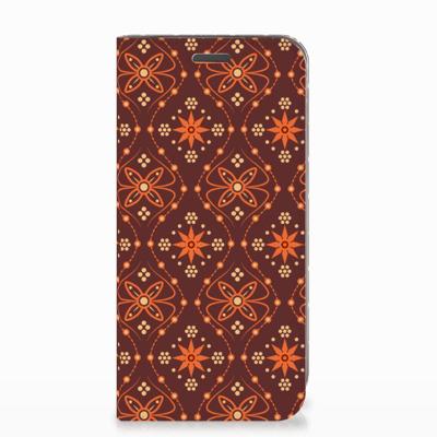 Motorola Moto E5 Play | Hoesje met Magneet | Batik Brown