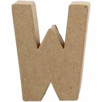 Creativ Company Letter papier-maché - w, 10cm