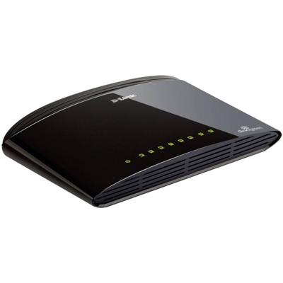 D-Link DES-1008D Netwerk switch 8 poorten 100 MBit/s