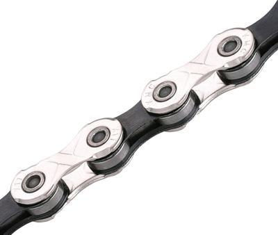 Km C x11r fietsketting 11 speed 1/2x11/128 116 sch zilver/grijs