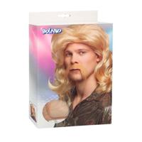 Boland Pruik barry met snor
