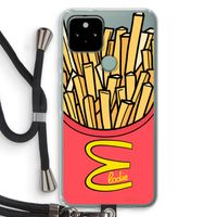 McElodie: Pixel 5 Transparant Hoesje met koord