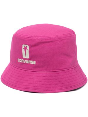 Converse x DRKSHDW bob en toile à logo imprimé - Rose