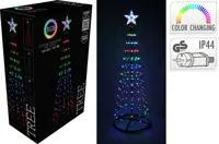 Boom 150cm 154LED RGB zwart frame - thumbnail