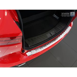 RVS Bumper beschermer passend voor Jaguar E-Pace 2017- 'Ribs' AV235214