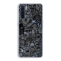 Vexx Black Mixtape: Oppo A91 Transparant Hoesje