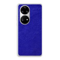 Majorelle Blue: Huawei P50 Pro Transparant Hoesje