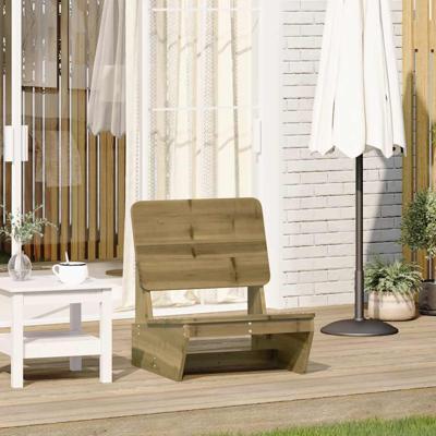 Tuinstoel 60x64x70,5 cm gempregneerd grenenhout