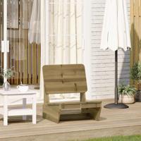 Tuinstoel 60x64x70,5 cm gempregneerd grenenhout
