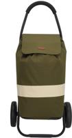 Beagles Alberic Boodschappen Trolley Lichtgewicht-Olive