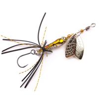 SPRO Larva Mayfly Micro Spinner Brown Trout Single Hook