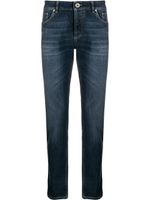 Brunello Cucinelli jean slim classique - Bleu