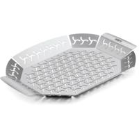 Weber premium grillkorf groentekorf (roestvrij staal)