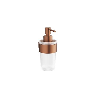 Crosswater Velo Zeepdispenser - 16.5x11x6.9cm - wandmodel - geborsteld brons VE011BZ