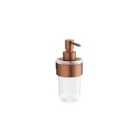 Crosswater Velo Zeepdispenser - 16.5x11x6.9cm - wandmodel - geborsteld brons VE011BZ Crosswater Velo Zeepdispenser - 16.5x11x6.9cm - wandmodel - geborsteld brons VE011BZ