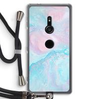 Fantasie pastel: Sony Xperia XZ2 Transparant Hoesje met koord