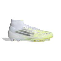 adidas F50 Sparkfusion Elite Gras / Kunstgras Voetbalschoenen (MG) Dames Wit Grijs Neongeel