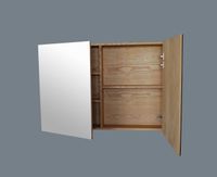 Lambini Designs Wood spiegelkast Eiken 100cm