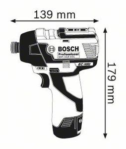 Bosch Professional GDR 12V-110 06019E0002 Accu-draaislagmoeraanzetter 110 Nm 12 V Aantal meegeleverde accus: 0 Li-ion Zonder accu