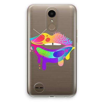Lip Palette: LG K10 (2017) Transparant Hoesje