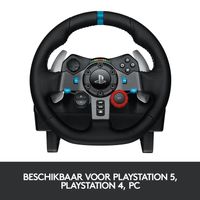 Logitech G G29 Driving Force Zwart USB 2.0 Stuurwiel + pedalen Analoog PC, PlayStation 4, PlayStation 5, Playstation 3 - thumbnail