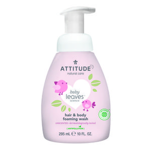 Attitude Baby leaves 2-in-1 hair & bodywash foaming parfumv