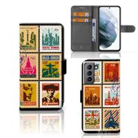 Samsung Galaxy S21 FE | Flip Cover | Postzegels
