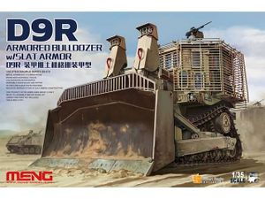 Meng 1/35 D9R Armored Bulldozer W/Slat Armor