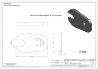 Unbranded Grs bit crowfoot steeksleutel 3/8 13mm