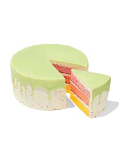 HEMA Dripcake Groen Drie Kleuren 16 P.