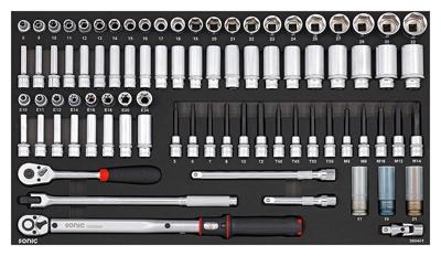 Sonic Doppenset 1/2", SFS Jumbo 84-delig 308401