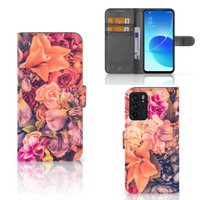 OPPO Reno6 5G Hoesje Bosje Bloemen