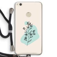 Violets are blue: Huawei Ascend P8 Lite (2017) Transparant Hoesje met koord