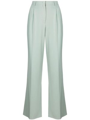 Lorena Antoniazzi pantalon ample à taille haute - Vert